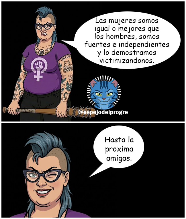 espejodelprogre's tweet image. Literalmente es lo único que saben hacer las feministas, victimizarse.

#feminismo #feminista #meme #humor