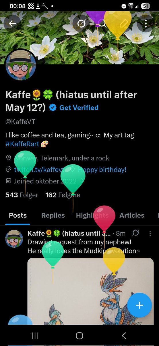 Kaffe🌻🍀 (hiatus until after May 12?) tweet media