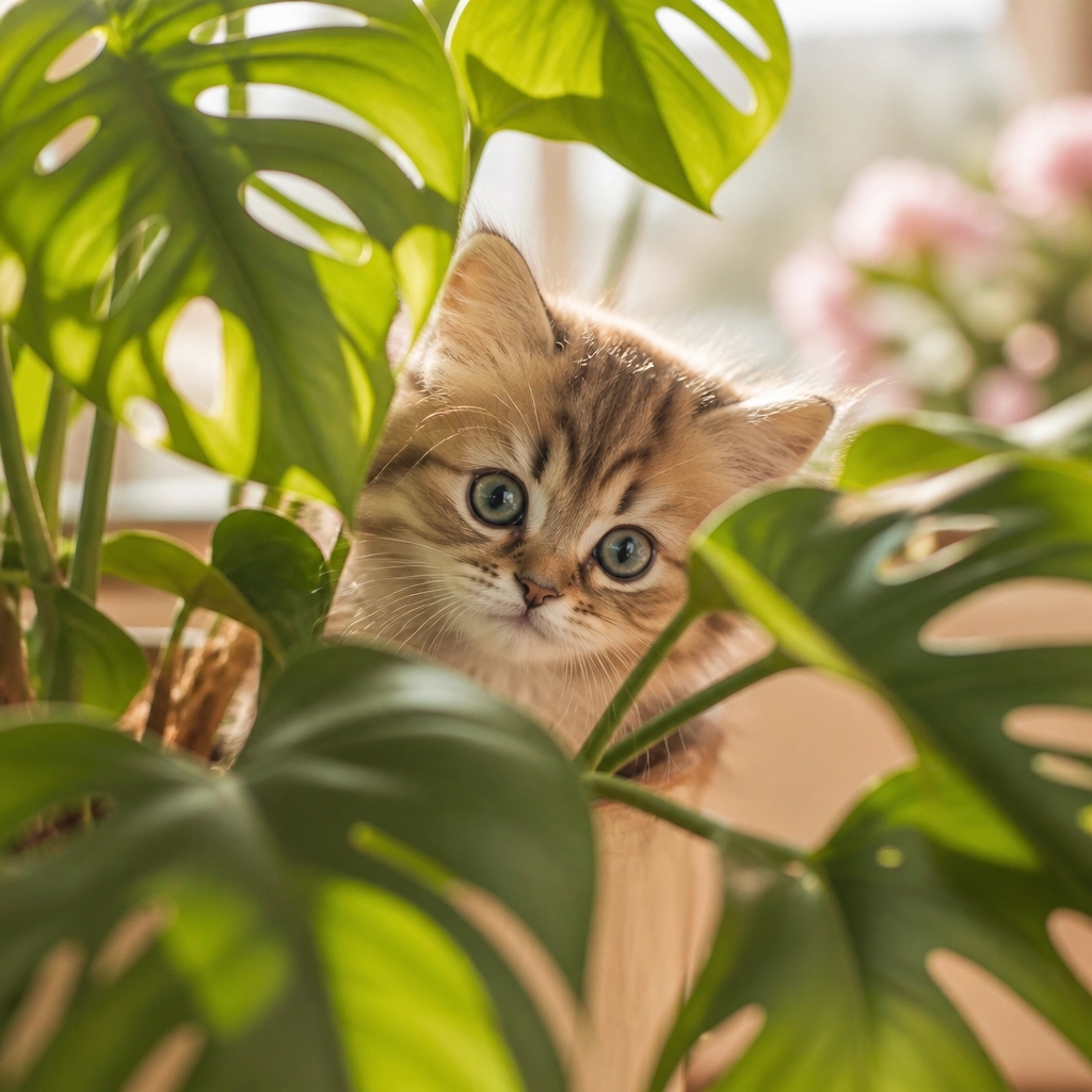 Petprosource1's tweet image. Jungle vibes. 🌿 #caturday #kittenlife #petprosearch