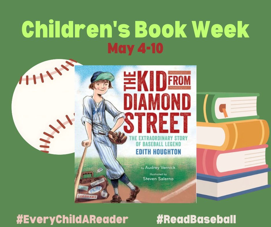 RFDPeaches75's tweet photo. The 2026 Children's Book Week slogan is Books: Get Curious! #ChildrensBookWeek #ReadBaseball https://t.co/xZ7NWhbNlJ