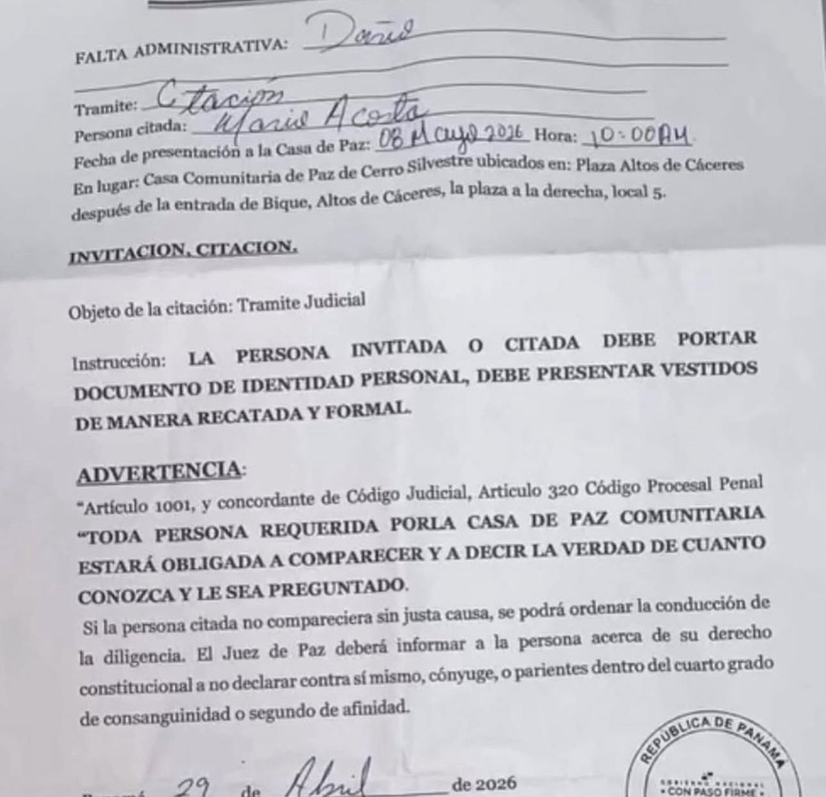 Destino Panamá tweet media