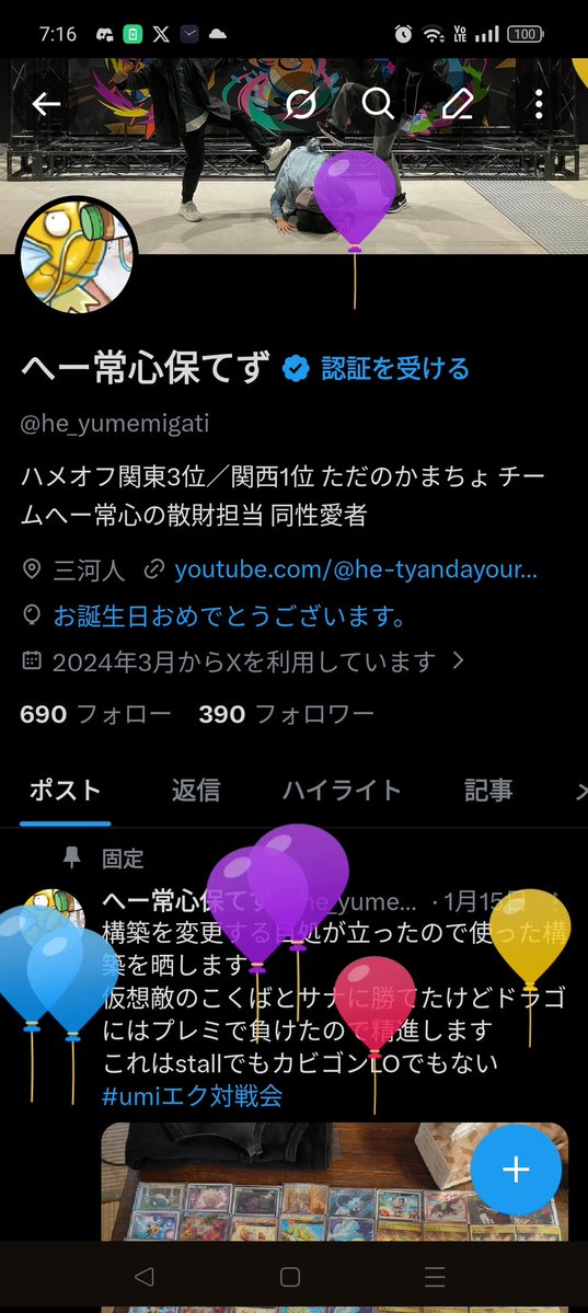 ニセビビンバジャンボモドキ/へー tweet media