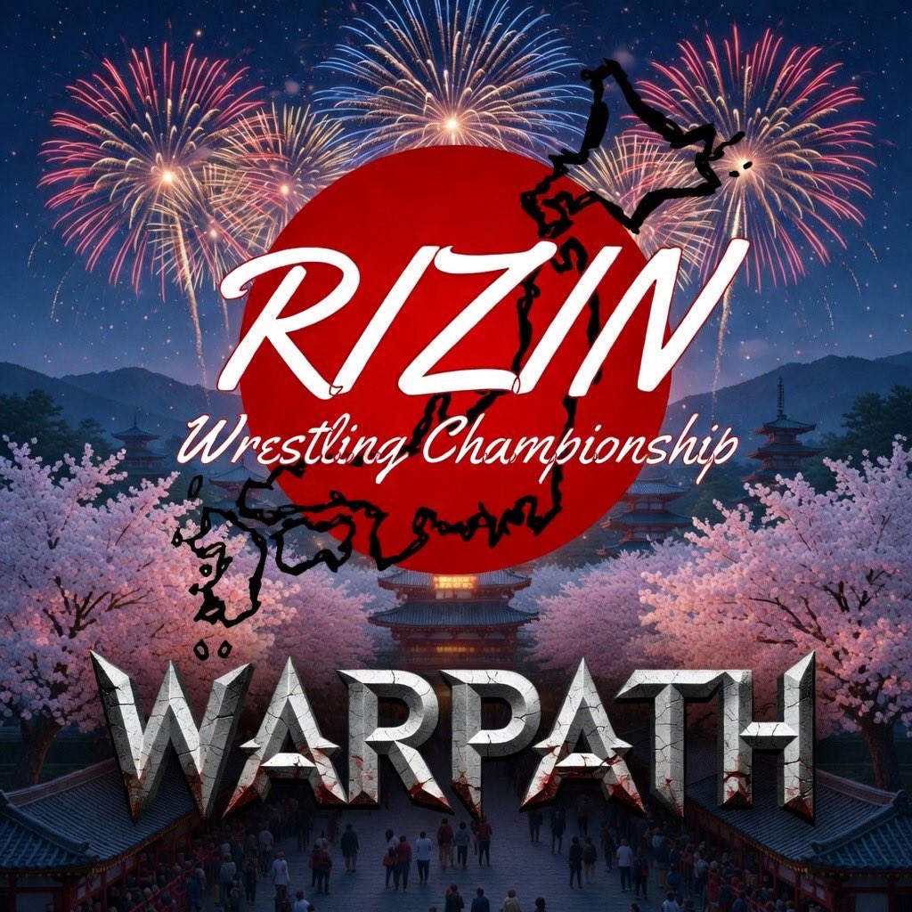 RIZIN_WC's tweet photo. WARPATH

Month ~ March/April 

Location ~ Japan

RIZIN’s BIGGEST event of the year! https://t.co/Q9qqn0CZQM