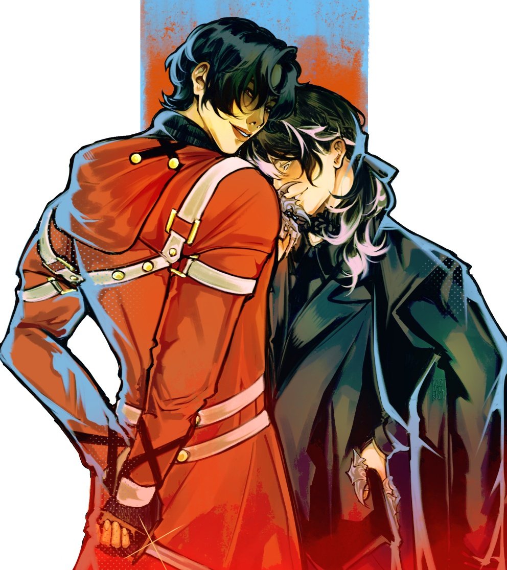 nulliszai's tweet photo. Aquele casal de nb diabolicos :་༘࿐ 

© Britoarts_

#Ordemsona • #Hexatombe • #Jaemyo https://t.co/hjq8UziIFg