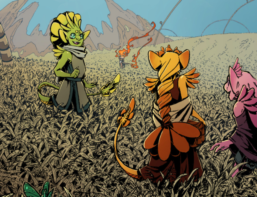 Dani_M_Art's tweet image. And on the topic of Free Comic Book day -- Falling Leaves is, as always, free to read at falling-leaves.thecomicseries.com !!!

A science-based science fiction, about the apoptosis of a world based loosely on a cell. Go check it out if you like cell bio and apocalypse stories!

#webcomics