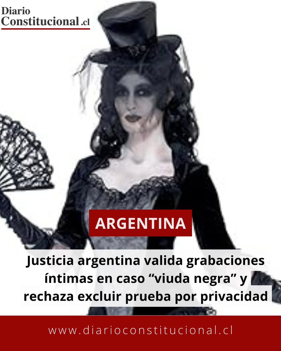 DiarioConst's tweet image. 📢 ¿Es válido grabar a alguien en tu casa sin su permiso? La justicia argentina dice que SÍ para investigar delitos. Validaron videos de una "viuda negra" al ser grabados por un particular en su domicilio por seguridad. 👉 diarioconstitucional.cl/2026/05/01/jus… #Justicia #Argentina #Privacidad