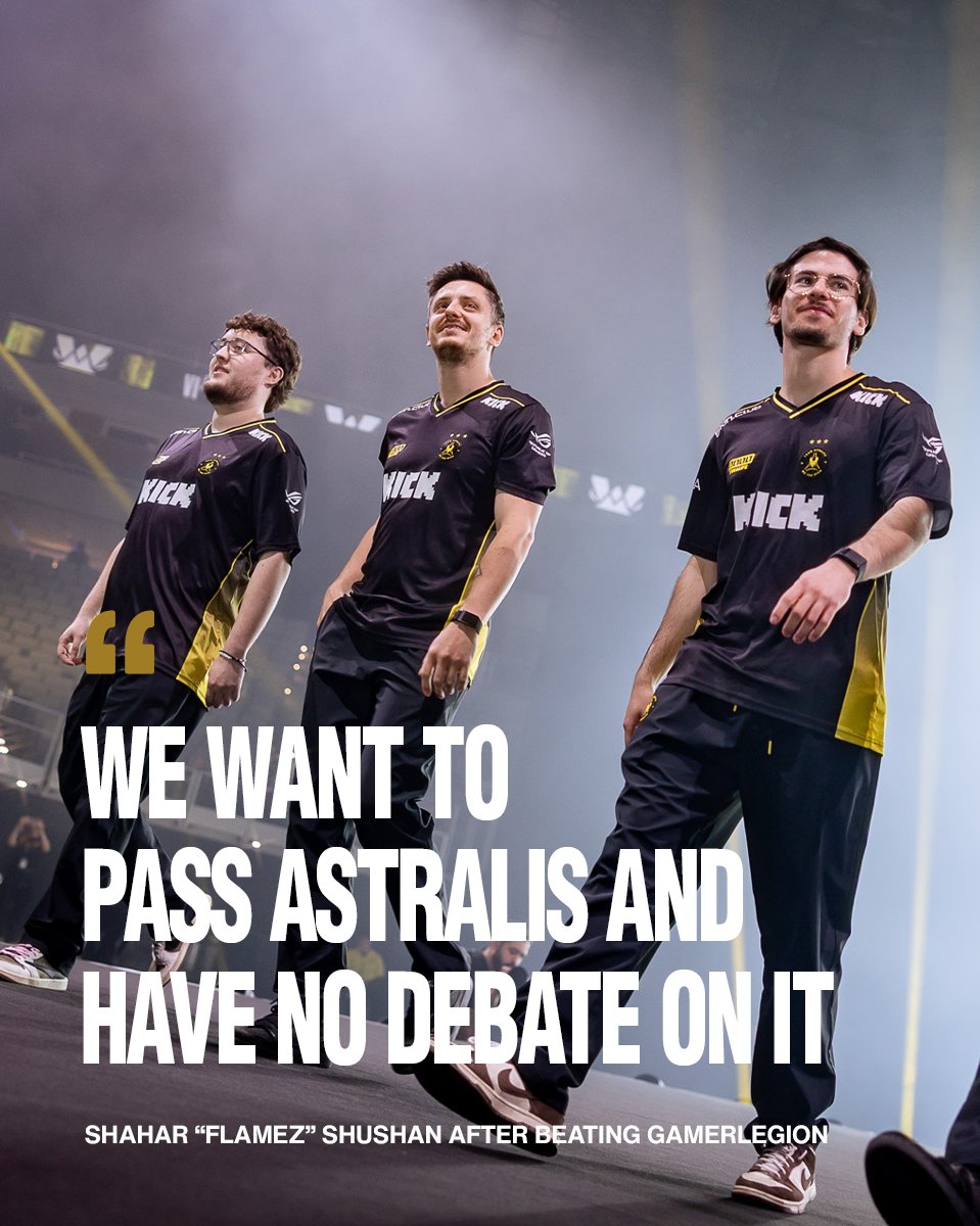 The goal is clear.