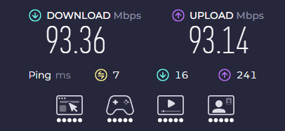 Capri_vfx's tweet image. Tu payes 60€/mois pour te prendre meme pas 100mb/s (pour info j'suis cablé à ma box en ethernet au cas où...) 
#Free #Freebox
