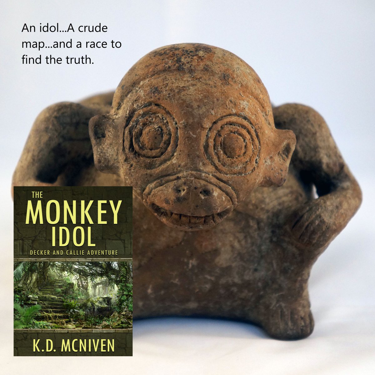 cw_hawes's tweet photo. THE MONKEY IDOL by KD McNiven @kady54033
https://t.co/hlCI8BEa5x
High action and adventure at its finest.
#ActionAdventure #conspiracy #secrettreasure https://t.co/heIW4S6MXp