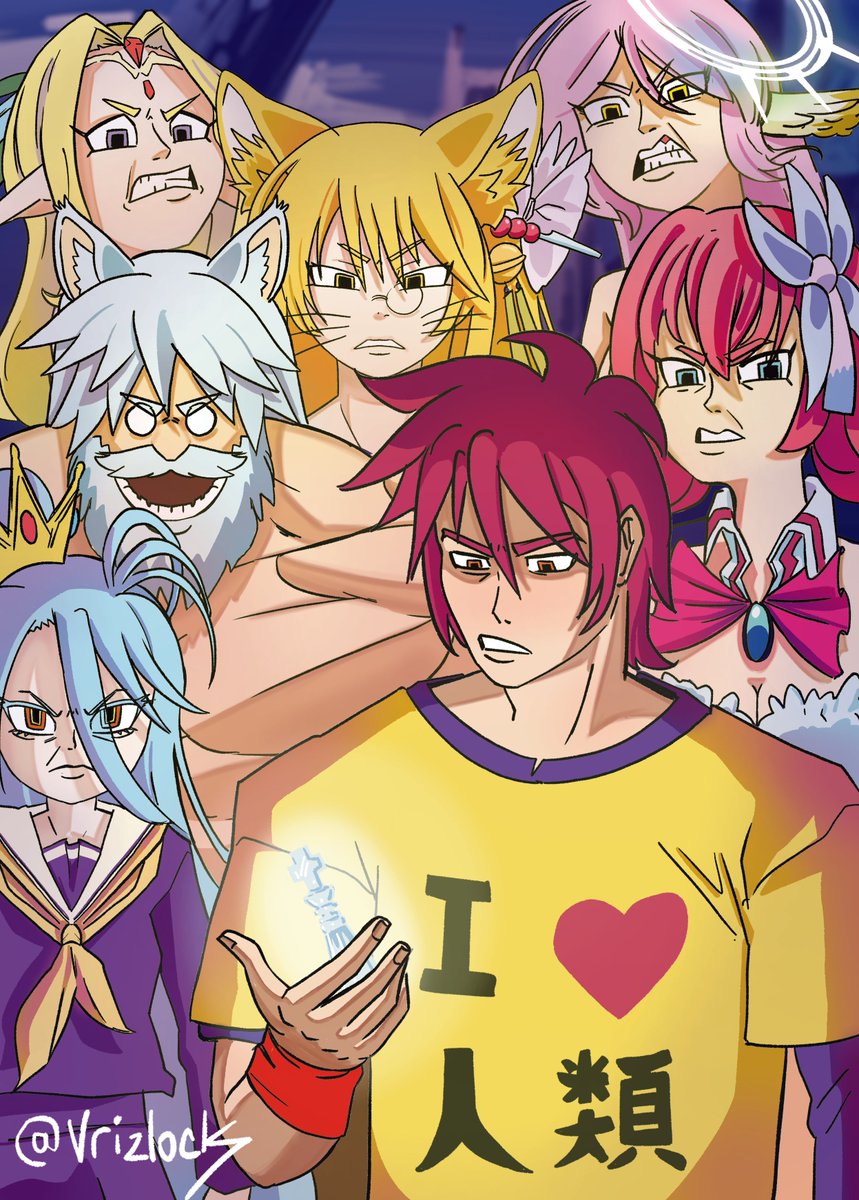 Vrizlock's tweet photo. NO GAME NO LIFE X INVINCIBLE https://t.co/gfnbp6skyu
