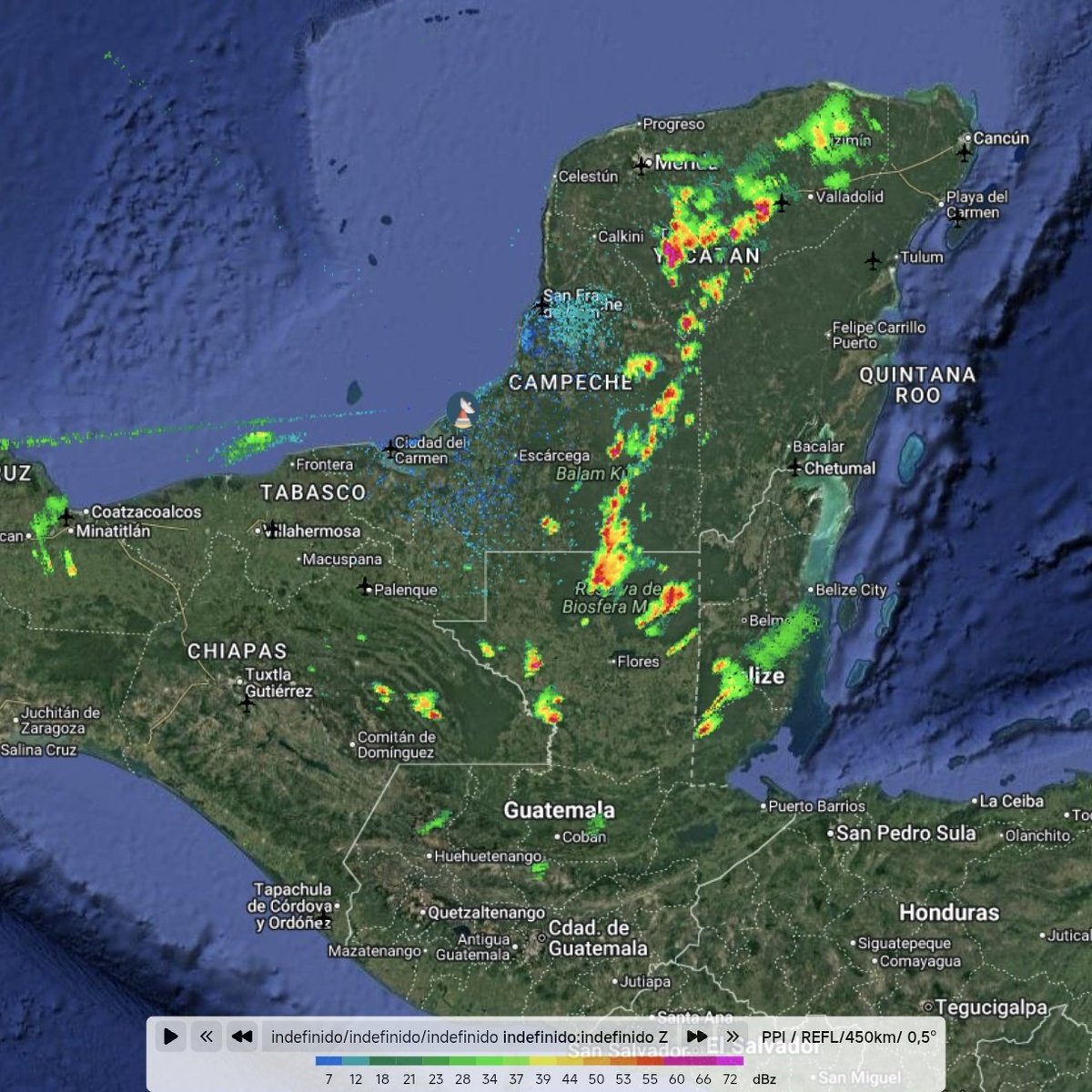 Agencia de Meteorología de Chiapas (AMC). ™ tweet media