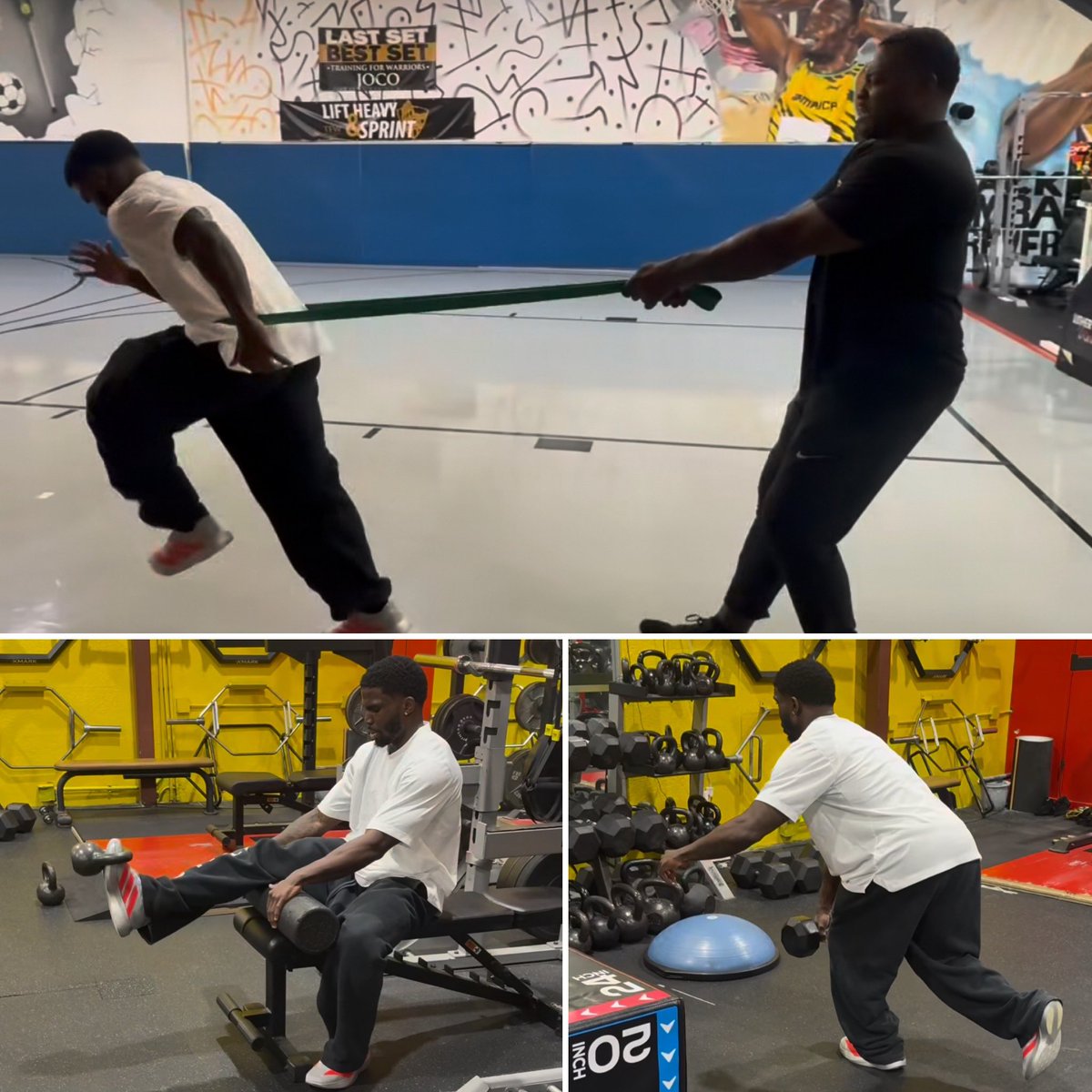 Tyreek Hill continues to train with Luther Glover 👀💪

📸: @luthergloverworkouts on IG