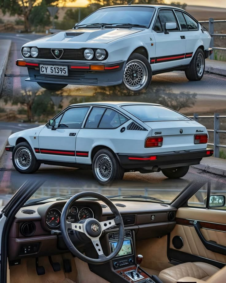 Retromania4ever's tweet image. ✅⬜🟥 1984 #AlfaRomeo Alfetta GTV