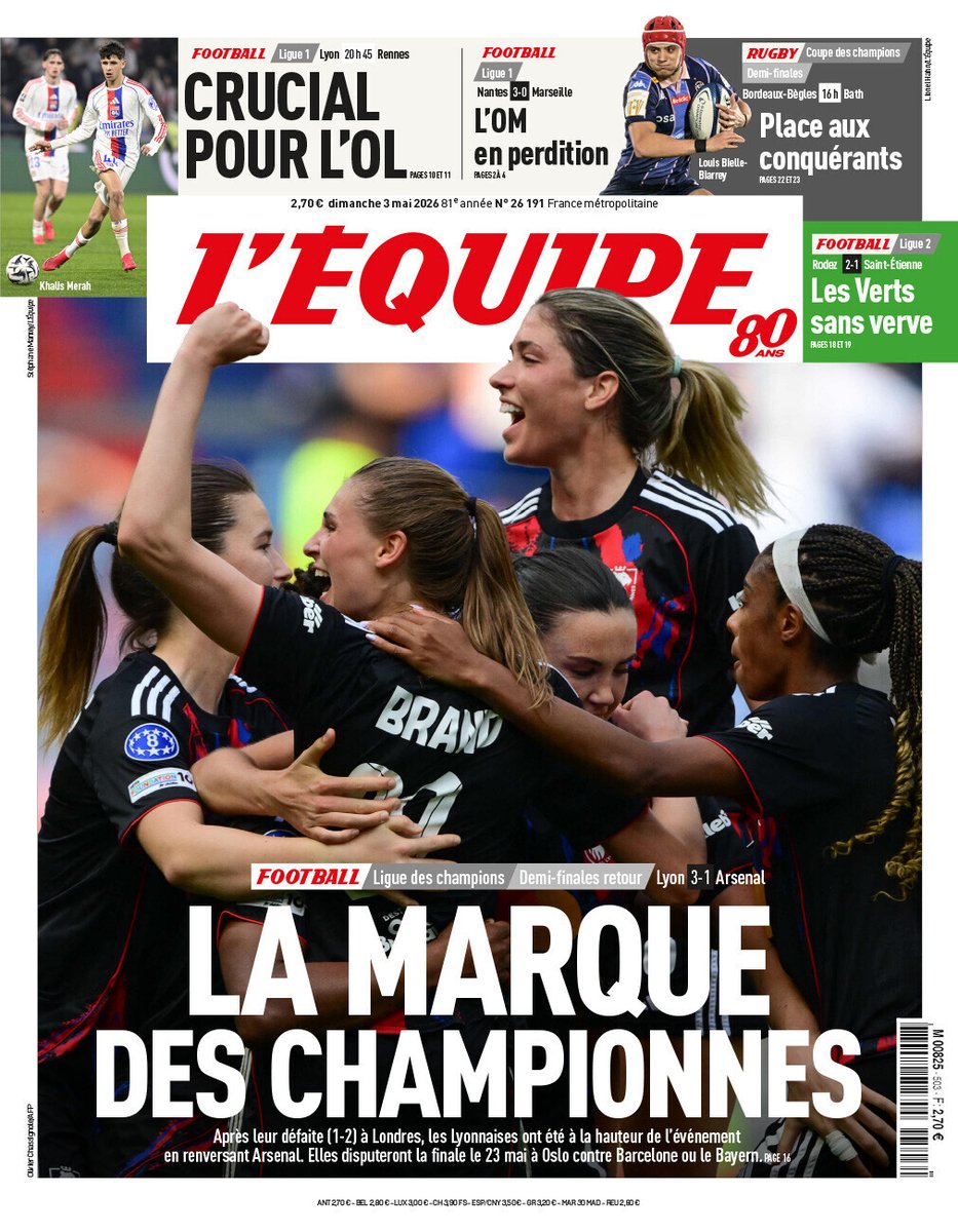 L'Équipe tweet media
