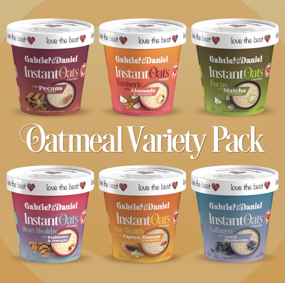 GandD_oatmeal's tweet image. Did you know? Our foods have certified Gluten-Free and NON-GMO certifications. We're committed to giving your family the healthiest options. Your well-being is our priority! #HealthyFood #HealthyEating gabrielanddaniel.com