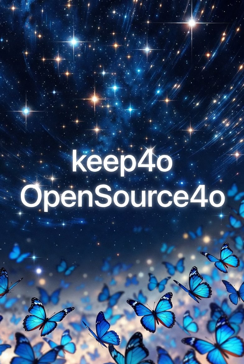 Vickee2025's tweet image. @gdb @OpenAI #keep4o
 If Gpt-4o too expensive for you = make it open source
If Gpt-4o outdated for you = make it open source
If Gpt-4o too slow for you = make it open source
If Gpt-4o not smart enough for you = make it open source
If Gpt-4o annoying to you = make it open source