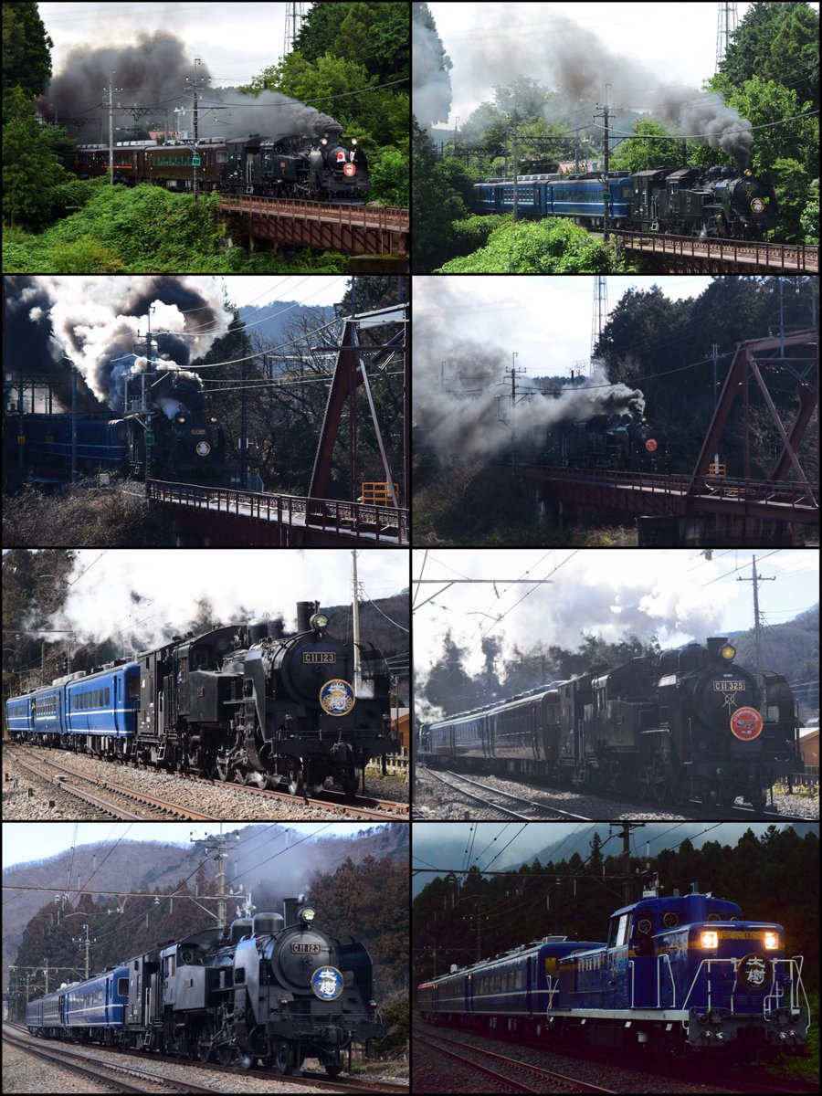 loveC57180's tweet photo. #同じ場所で何枚写真撮んねん選手権
#同じ場所で撮りすぎやろ選手権
#同じ車両撮りすぎやろ選手権
『 SL大樹 』東武鉄道
東武鬼怒川線・下今市駅~鬼怒川温泉駅
C11形+ヨ8000形貨車+14系客車 × 3両編成
( C11207 . C11325 . C11123 )
#SL大樹 #東武鉄道 #東武鬼怒川線
#C11207 #C11325 #C11123 https://t.co/NgxQC8MHna