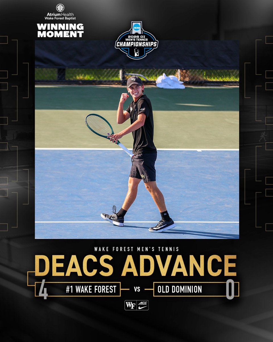 Wake Forest Men's Tennis tweet media