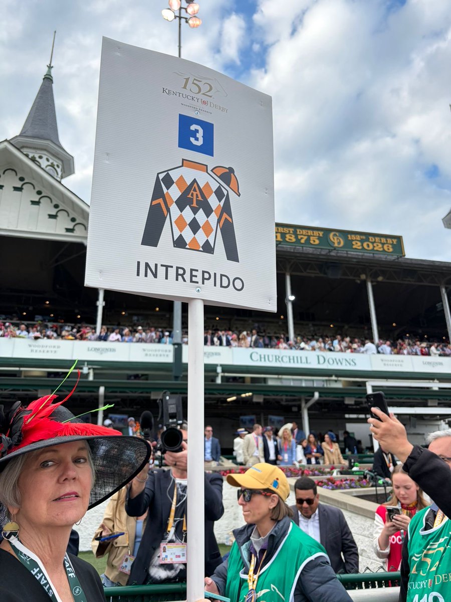 C’mon Intrepido 🏇🏾🇺🇸