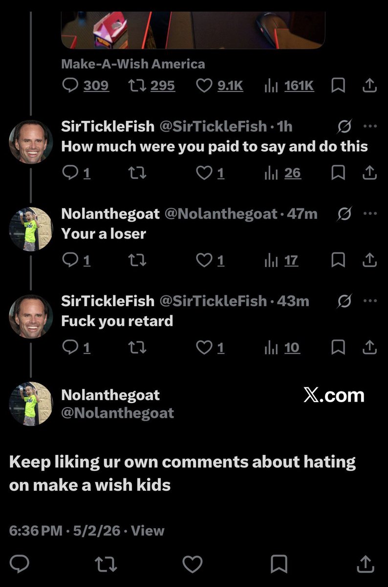 SirTickleFish tweet media