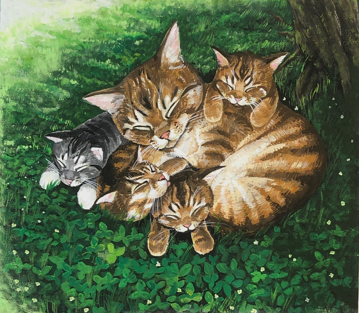OniTatu99's tweet photo. 朝のニャンコ詰め合わせ🩷
おはようございます🐾☀️☀️💕🐾🥰🥰🥰
今日も、もふもふニャンコさんをお楽しみください🎏🎏🎏🎏 https://t.co/wv7TjL1NcE