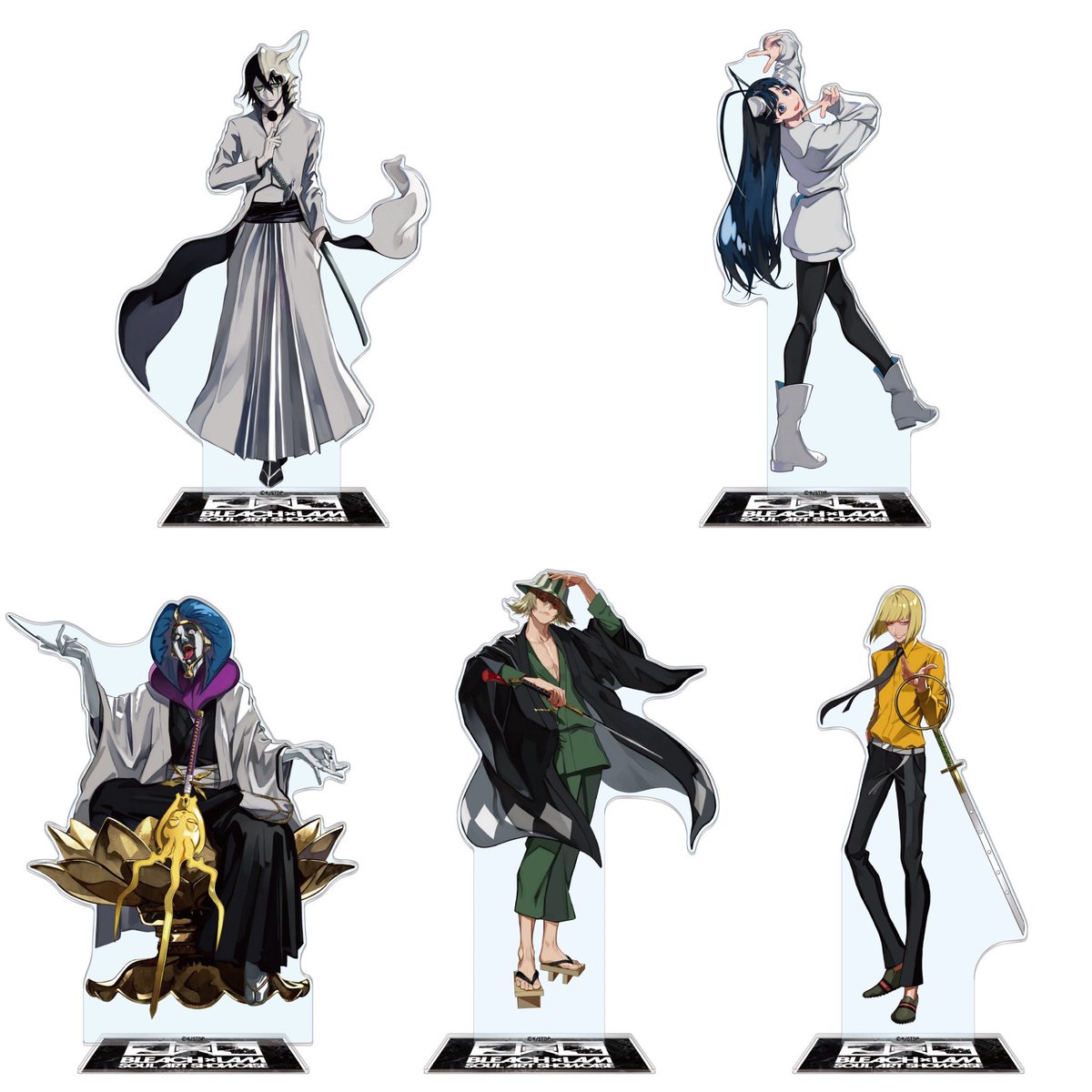 BLEACH×LAM -SOUL ART SHOWCASE- ONLINE SHOP アクリルスタンド クリア