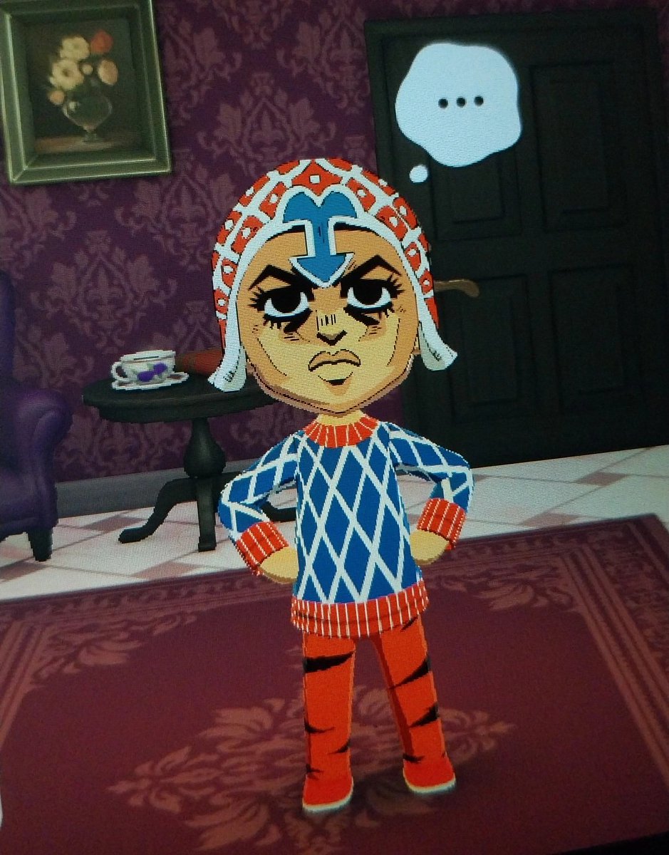 sggetoz's tweet photo. chat I think he liked his outfit (I'm only missing the boots)
#tomodachilife #guidomista https://t.co/5epodS13Lq