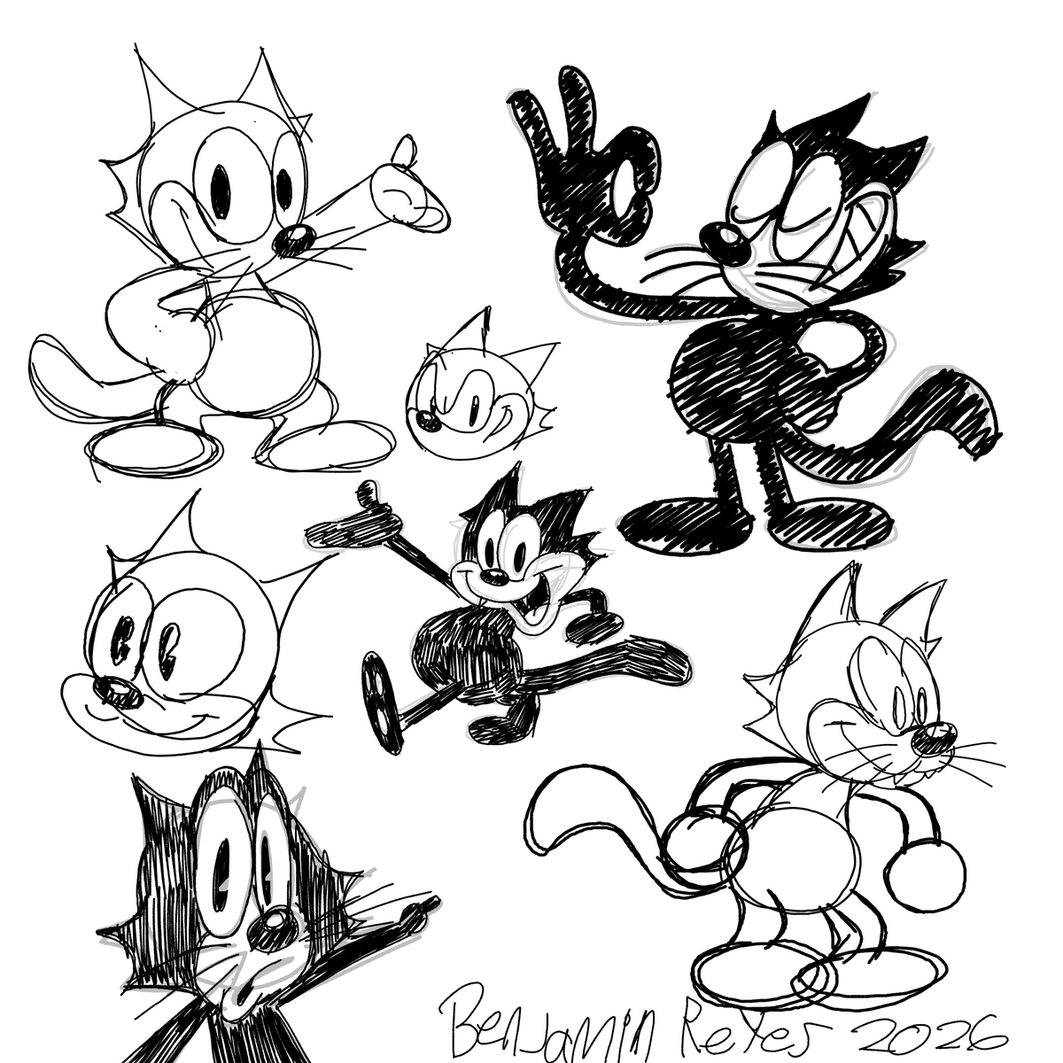InkwellInsanity's tweet image. i can't believe it.. only 2 more Live streams left untill we are done with the whole redrawing classic cartoon characters series. IDK what imma draw after all this. 

#digtialart #cartoons #rubberhose #toons #felixthecat #popeyethesaliorman #bettyboop #oswaldtheluckyrabbit