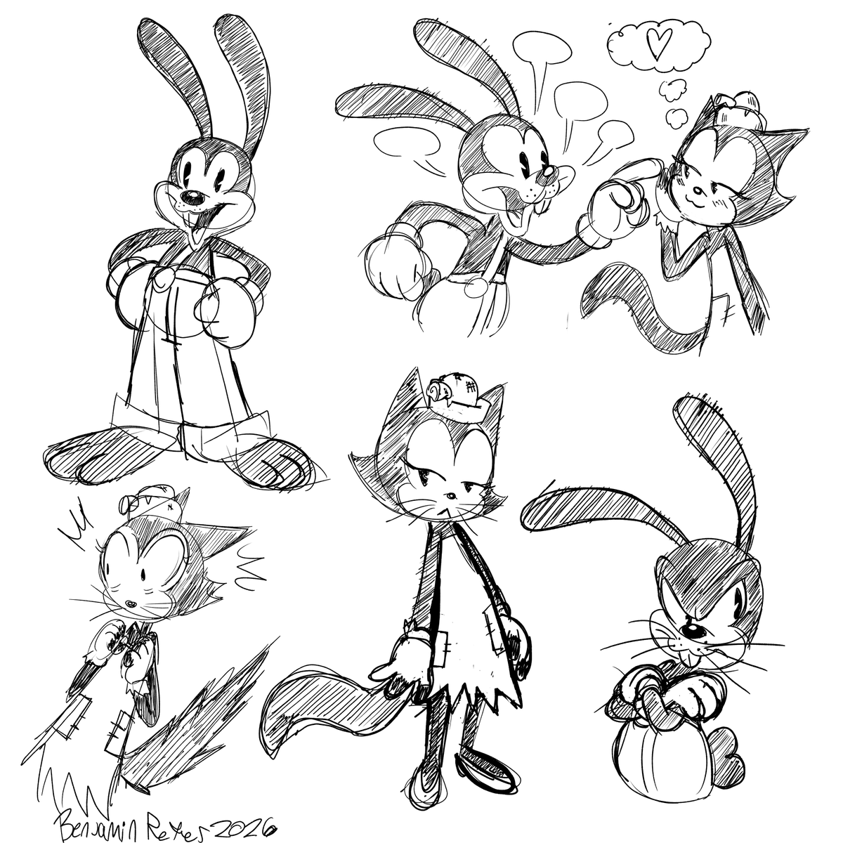 InkwellInsanity's tweet image. i can't believe it.. only 2 more Live streams left untill we are done with the whole redrawing classic cartoon characters series. IDK what imma draw after all this. 

#digtialart #cartoons #rubberhose #toons #felixthecat #popeyethesaliorman #bettyboop #oswaldtheluckyrabbit