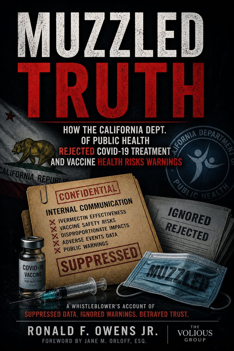 cain_nate's tweet photo. Muzzled No More: Health Insider, Former California Department of Public Health insider Ronald F. Owens Jr Blows Whistle on Deadly COVID Shots Targeting, Harming &amp; Killing Americans

📆Date: 5/2/2026
⏰Time: 9 pm EST
🔗Link:  https://t.co/1vDWzRJXe9
@NateCain4WV @mcpota @cain_nate https://t.co/oJ5MX7UFuh