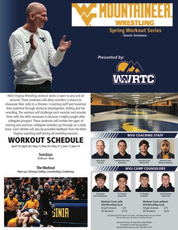 WVU Wrestling tweet media