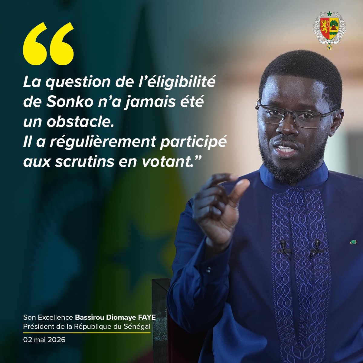 Présidence Sénégal tweet media