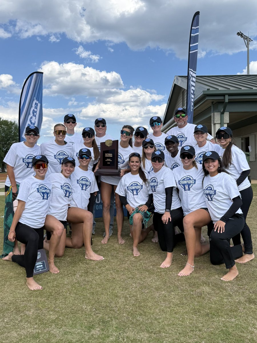 TheFCSAA's tweet image. The Dynasty continues! Congratulations to Palm Beach State College on winning a fourth straight @njcaa Beach Volleyball National Championship!