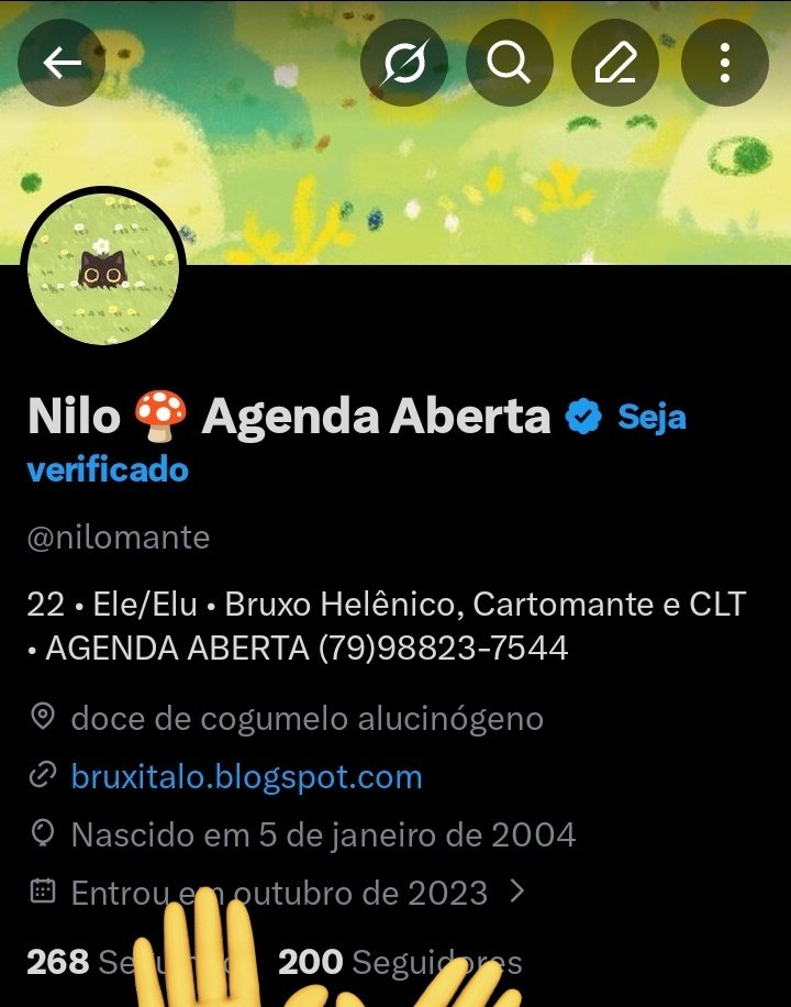 Nilo 🍄 Agenda Aberta tweet media