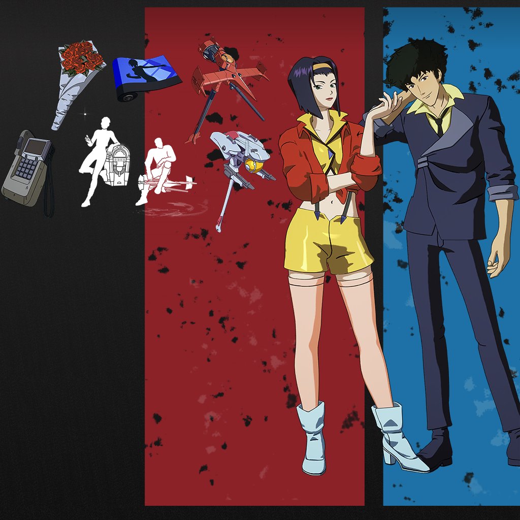 FN_Assist's tweet image. #Fortnite Shop Sections update TONIGHT:

• Cowboy Bebop (3x)
• Save The World (2x) [STWWave5]
• Star Wars (8x) [StarWarsClone]
• Golden Week (10x) [Goldenweek05/03]
• Battle Ready (3x)
• Fortnite Drops (2x)
• Dance Floor (2x) [VV]