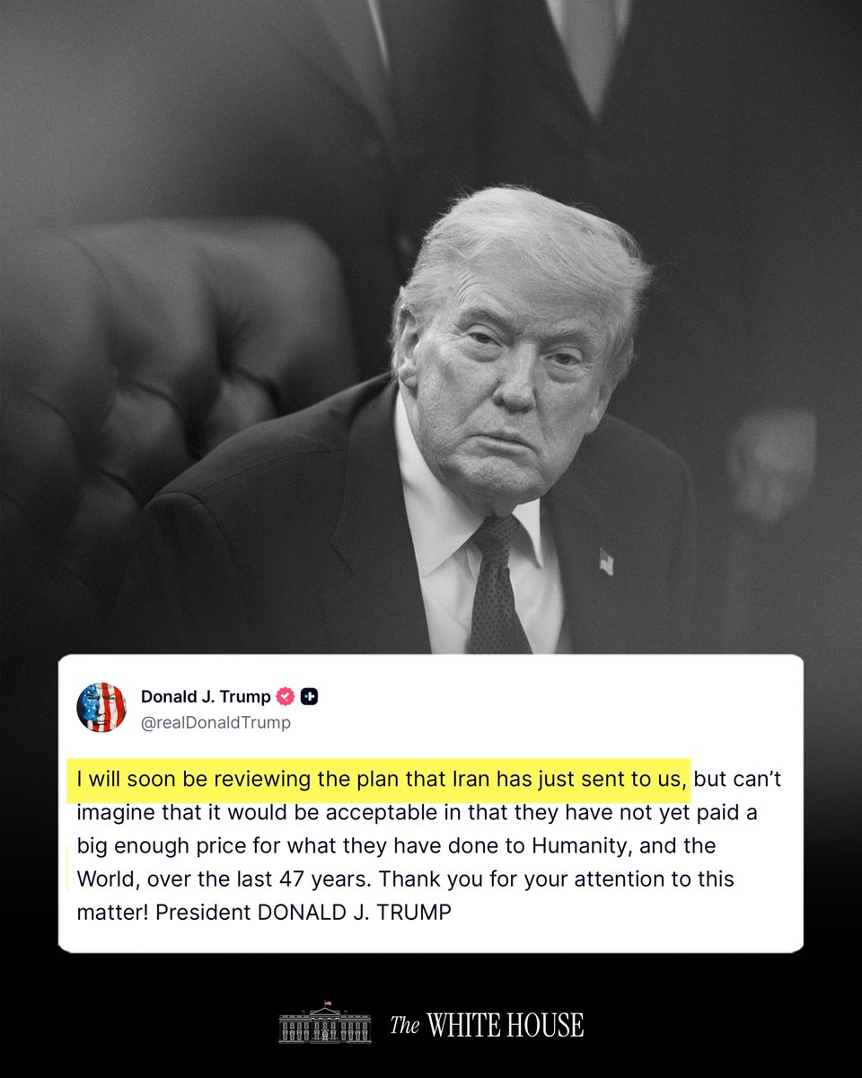 The White House tweet media