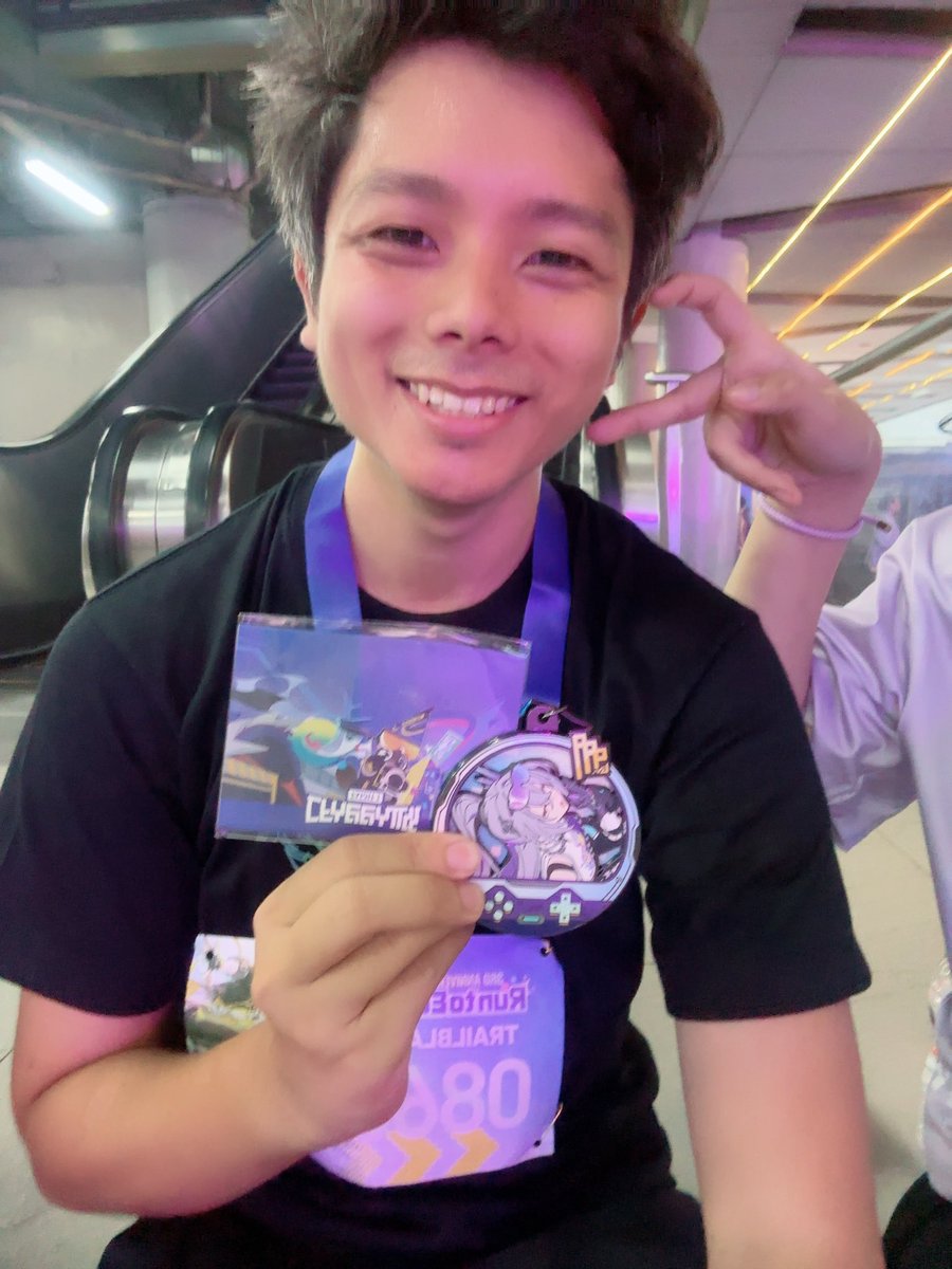 RivkaQourdelia's tweet photo. Congrats on finishing the 3KM Run to Elation bebi @RuneKnightHiro!!! Proud of you always. 😚💖💫

#RunToElation #HonkaiStarRail #HSR3Year https://t.co/5RIg8W2HNy