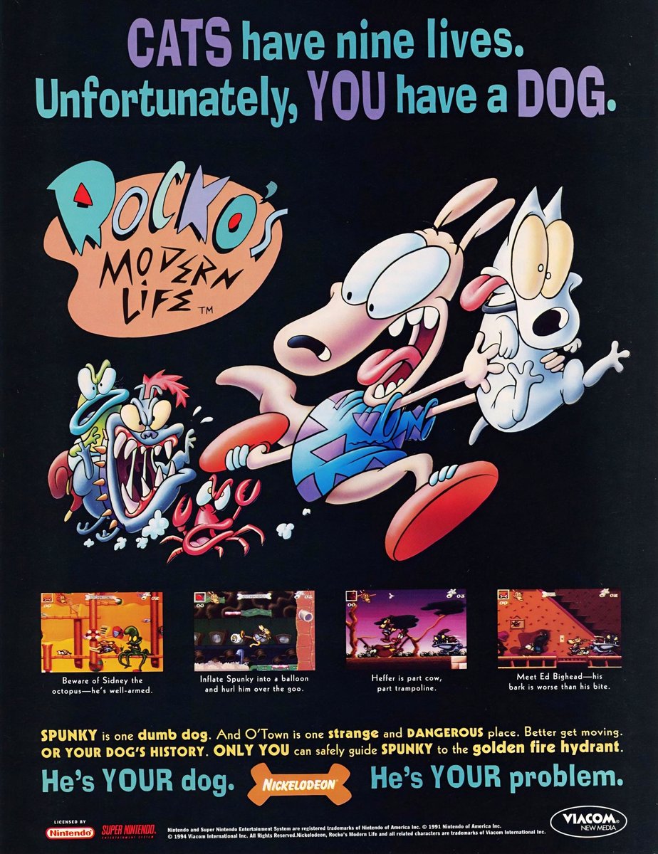 XRPee1983's tweet image. What did you fellow retro gamers think, was this a Nicklelodeon classic or just a frustrating exercise in animal control?😂

#snes #Nintendo #retrogames