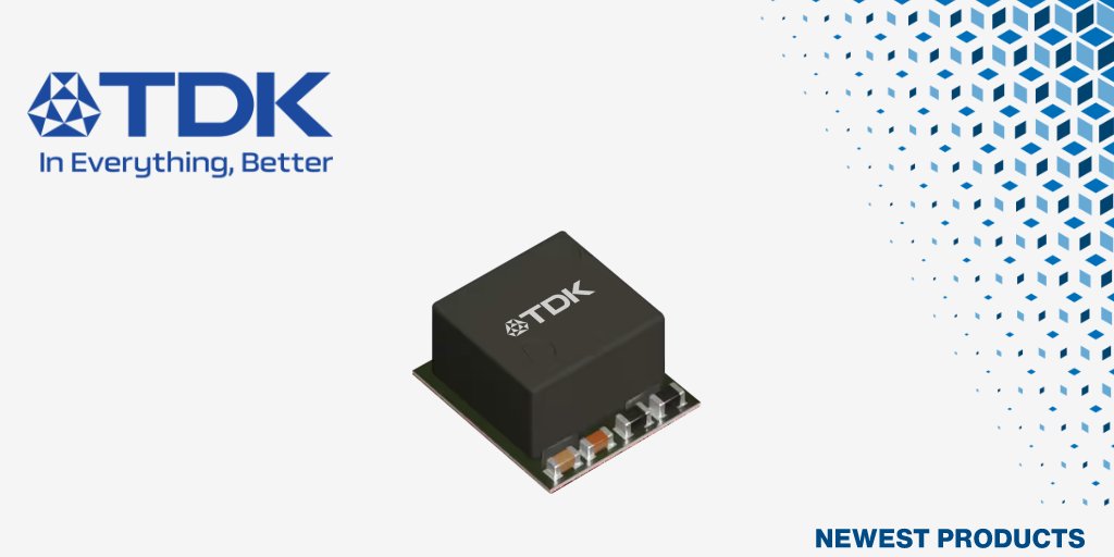 MouserElec's tweet image. Now available at Mouser: TDK FS1525 25A stackable µPOL regulators designed for high-density point-of-load power. #NewProduct mou.sr/tdk-fs1525-upo…