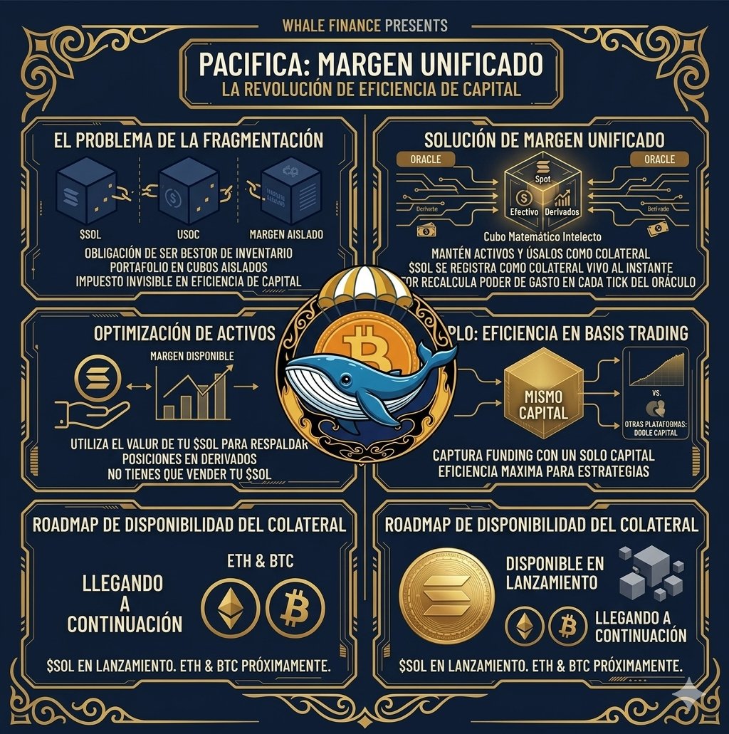 bitmania94's tweet photo. 🚀 ¡La eficiencia de capital ha evolucionado con @pacifica_fi ! 🌊

Basta de tener tus activos atrapados en "cubos aislados". Con el Margen Unificado, optimizas cada dólar:

✅ Adiós Fragmentación: Consolida $SOL, $USDC y más en un solo colateral. ✅ Poder Total: Usa tus activos para respaldar posiciones sin necesidad de venderlos. ✅ Estrategia Pro: Máxima eficiencia en Basis Trading y fondeo con un único capital.
El futuro de DeFi es unificado. ¿Estás listo para el despliegue? 💎🔥
#DeFi #Solana #PACIFICA #CryptoInversiones #Airdrops