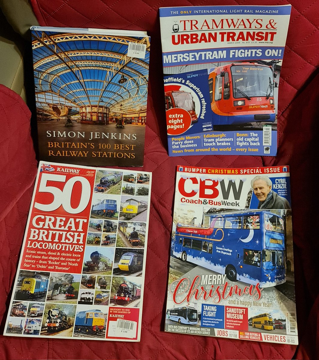 Shaun__92's tweet photo. My Purchases from Sandtoft Trolleybus Museum - Yorkshire Made &amp; Operated Open Day 02/05/26 #sandtofttrolleybusmuseum #dolrs #trams #scarborough #railwaybooks #oldtimetables #buses #railway #supertram #metrolink #londonunderground #charleshroe #optare #saturday #2nd #may #2026 https://t.co/ci6vW3pWQ4