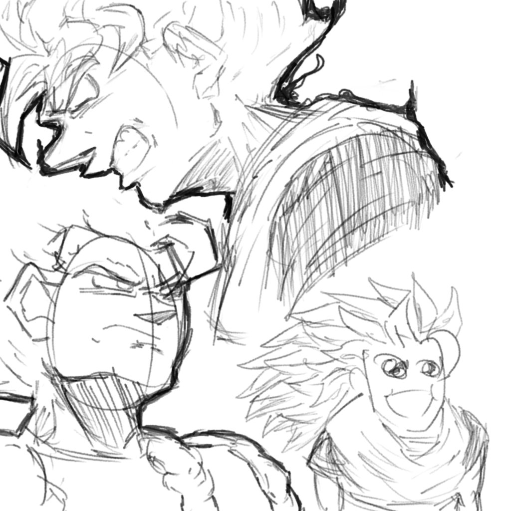 SORa_starryz's tweet image. Random #dbz pieces I made when I was bored