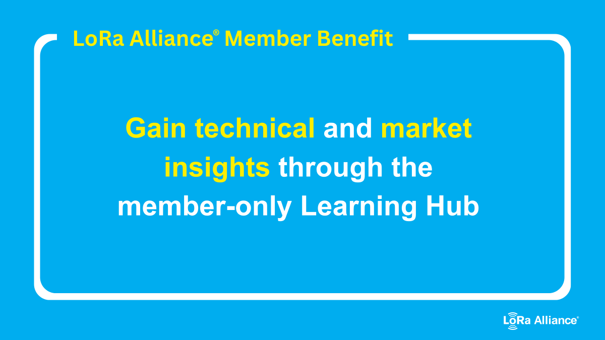 LoRa Alliance tweet media