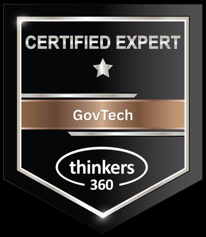 thinkers360's tweet image. GovTech digital certification was issued by Thinkers360 to Daniel Chenok  buff.ly/XTwNFGt via @Thinkers360 #GovTech #Certification #ThoughtLeadership