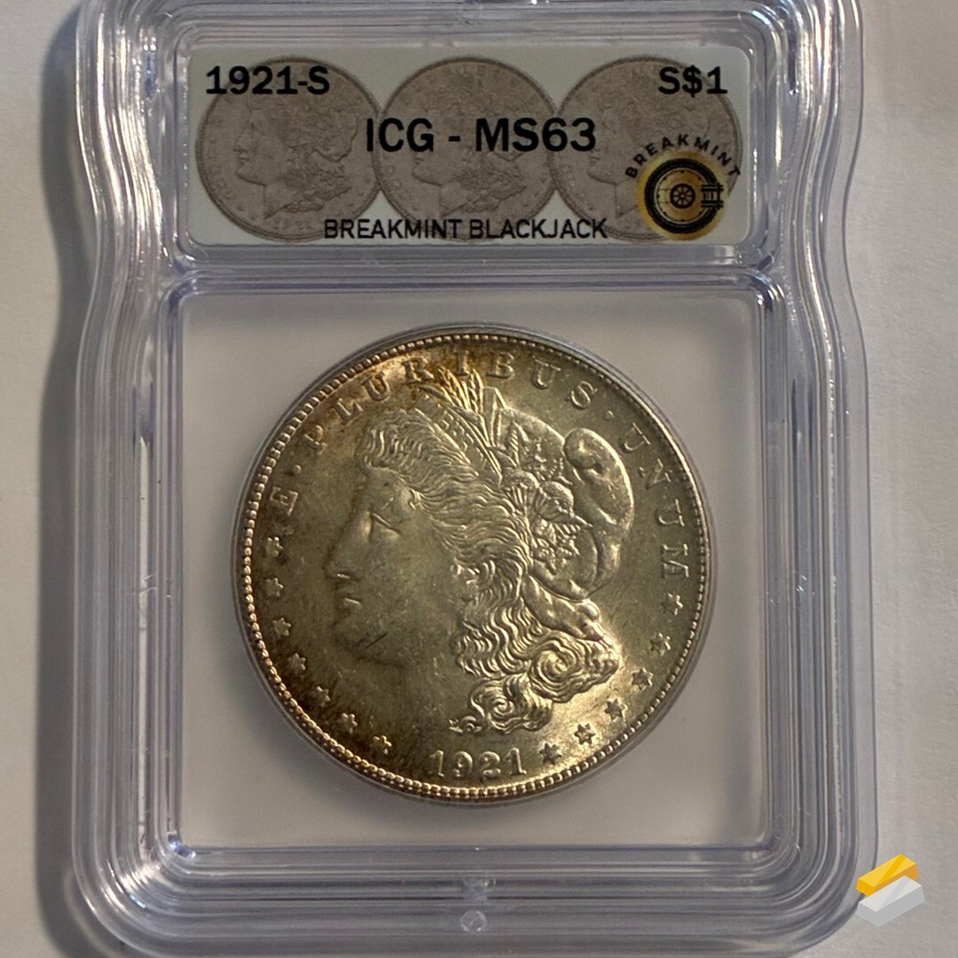 peermetalslist's tweet image. 🔥 HOT LISTING 🔥

1921 Morgan Silver Dollar ICG MS63 TONER

1921 MS-63 Morgan Silver Dollar

This one toned nicely on the obverse and shiny on the rever...

💰 $See listing

Link in bio

#PreciousMetals #Investment #PeerMetals #Silver #SilverStacking #S… ift.tt/h7CEalm