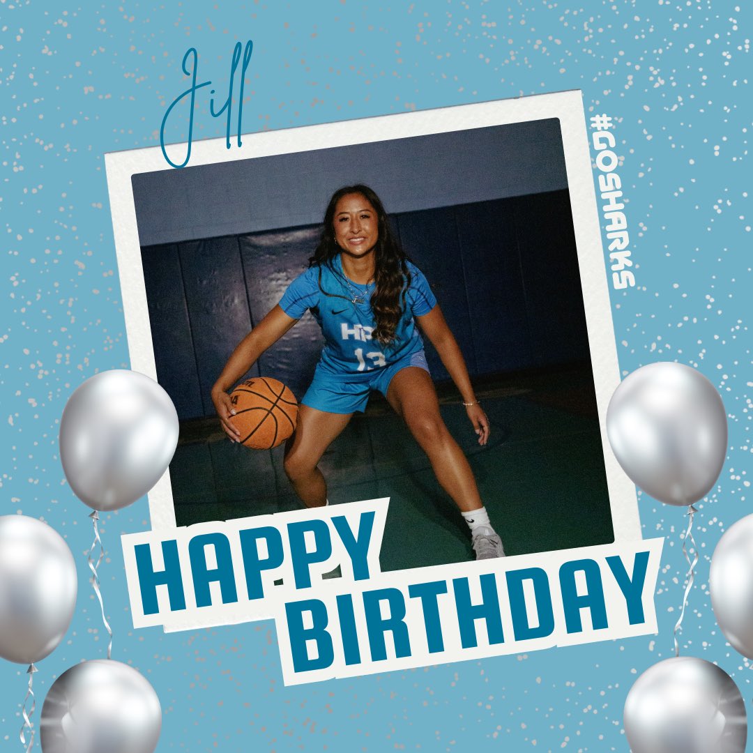 HPUSHARKSWBB's tweet photo. Happy birthday Jill! Enjoy your day🎉🦈 https://t.co/kIjSz5qoIz
