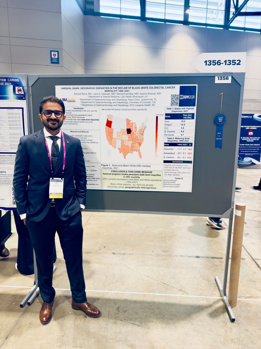 AasmaShaukatMD's tweet photo. 🚨24 Abstracts by amazing mentees! 2 posters of distinction 🥇and one oral presentation today 🤩

Original science and power of Mentorship packs a punch 🥊 

Congratulations to these stars⭐️🌟

@BilalMohammadMD @JHashashMD @iqureshimd @OmarAlTaanii @DaniyalRaza92 @AmerGastroAssn https://t.co/ZumGvmSmrI