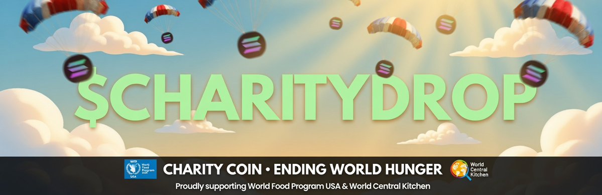 $CHARITYDROP tweet media