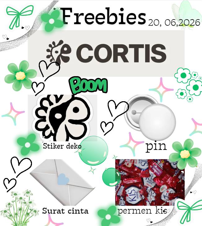 maisun234's tweet image. Haii coer👋🏻
Freebies by : @Bilqis_yoon and @maisun234 
📍Indonesia arena
‼️di bagikan selama masih ada
⏰TBA
🗓20, 06, 2026
See youu👋🏻
#freebies #cortis #minat
#coer