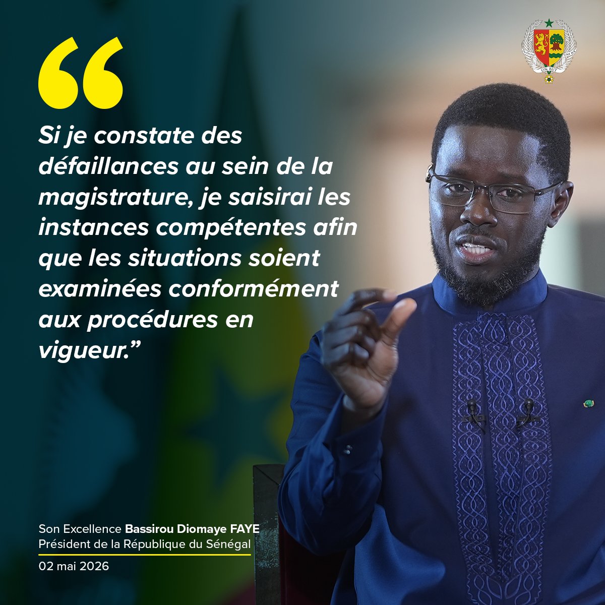 Présidence Sénégal tweet media